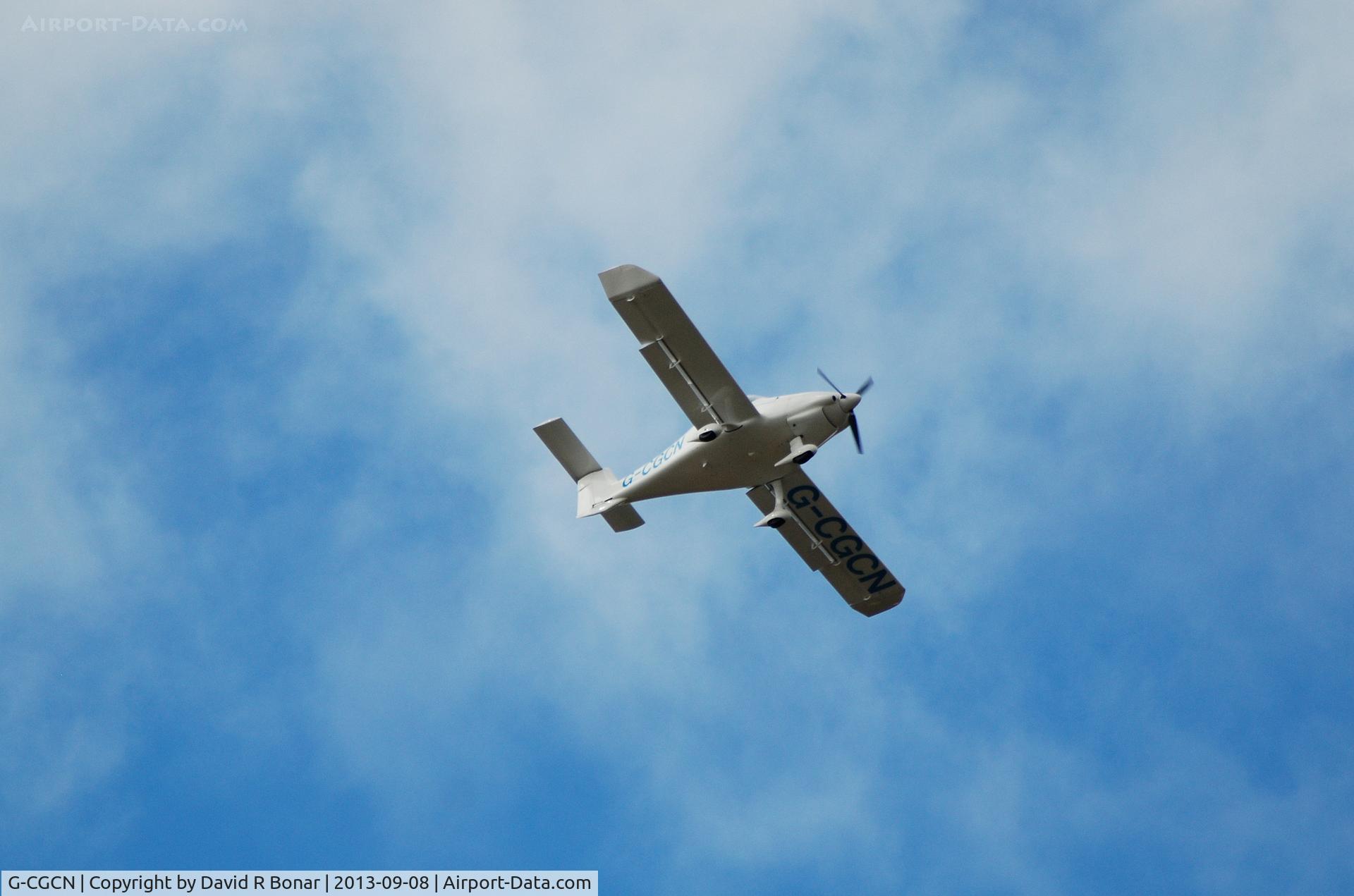 G-CGCN, 2009 Dyn'Aero MCR-01 Club C/N PFA 301A-14742, Turning onto finals for a landing at The East of Scotland Microlight Centre, East Fortune, Scotland