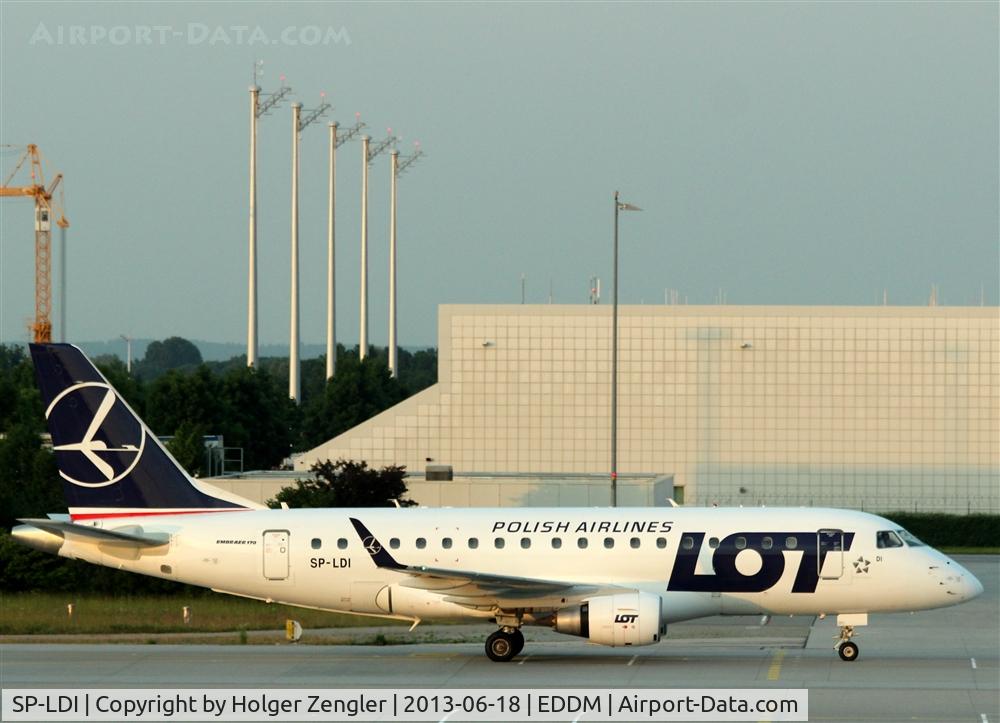 SP-LDI, 2005 Embraer 170LR (ERJ-170-100LR) C/N 17000073, Arrival from Krakow......