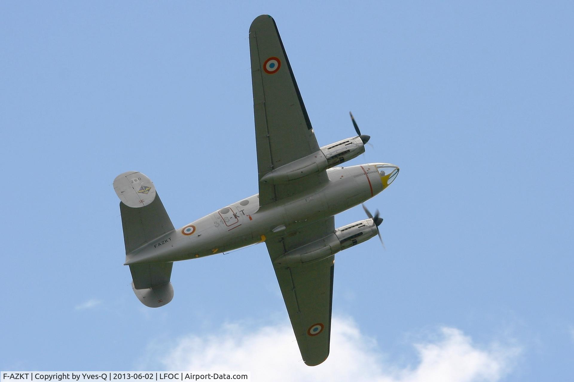 F-AZKT, 1954 Dassault MD-311 Flamant C/N 260, Dassault MD-311 Flamant, Châteaudun Air Base 279 (LFOC)