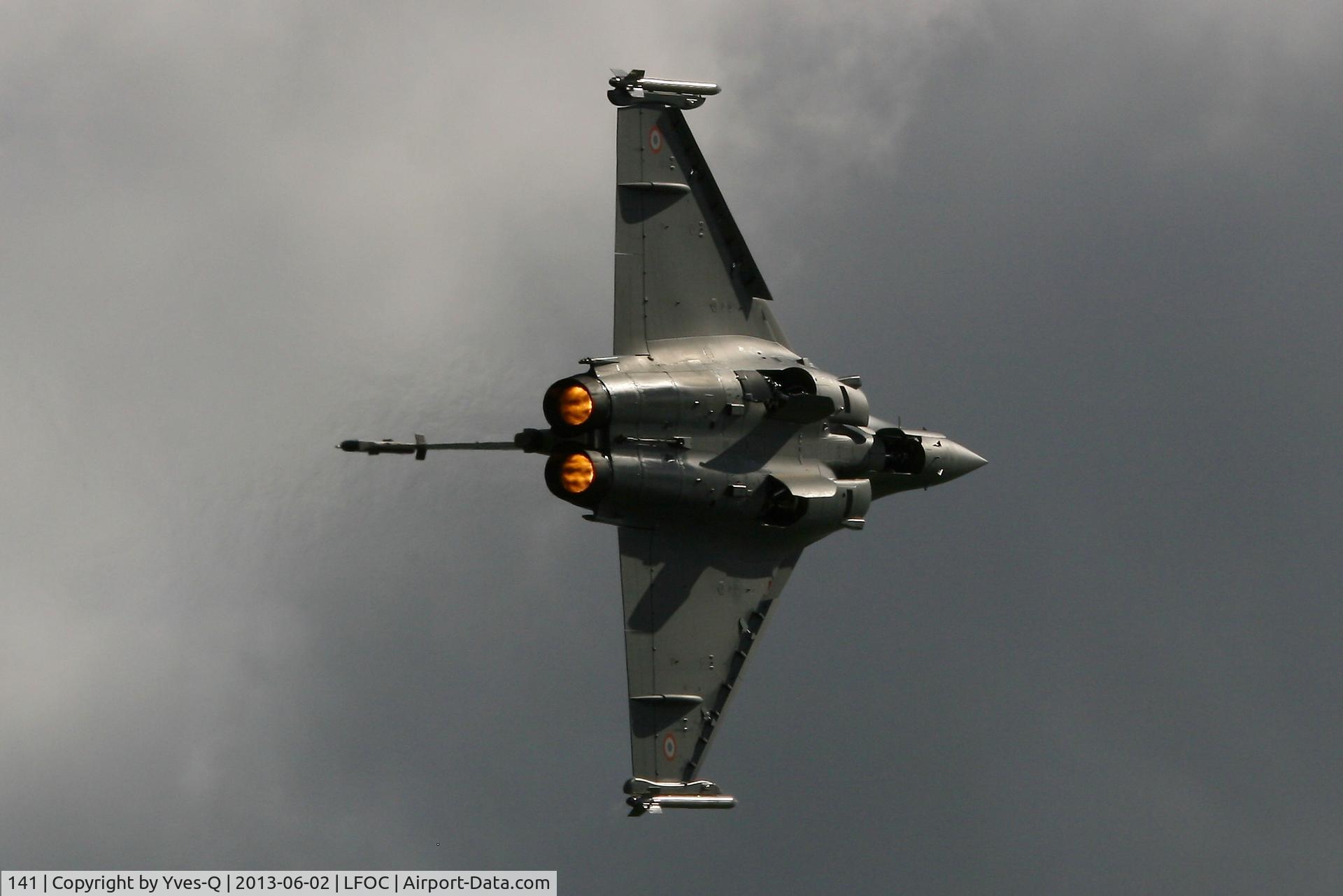 141, Dassault Rafale C C/N 141, French Air Force Dassault Rafale C, Solo display, Châteaudun Air Base 279 (LFOC) open day 2013