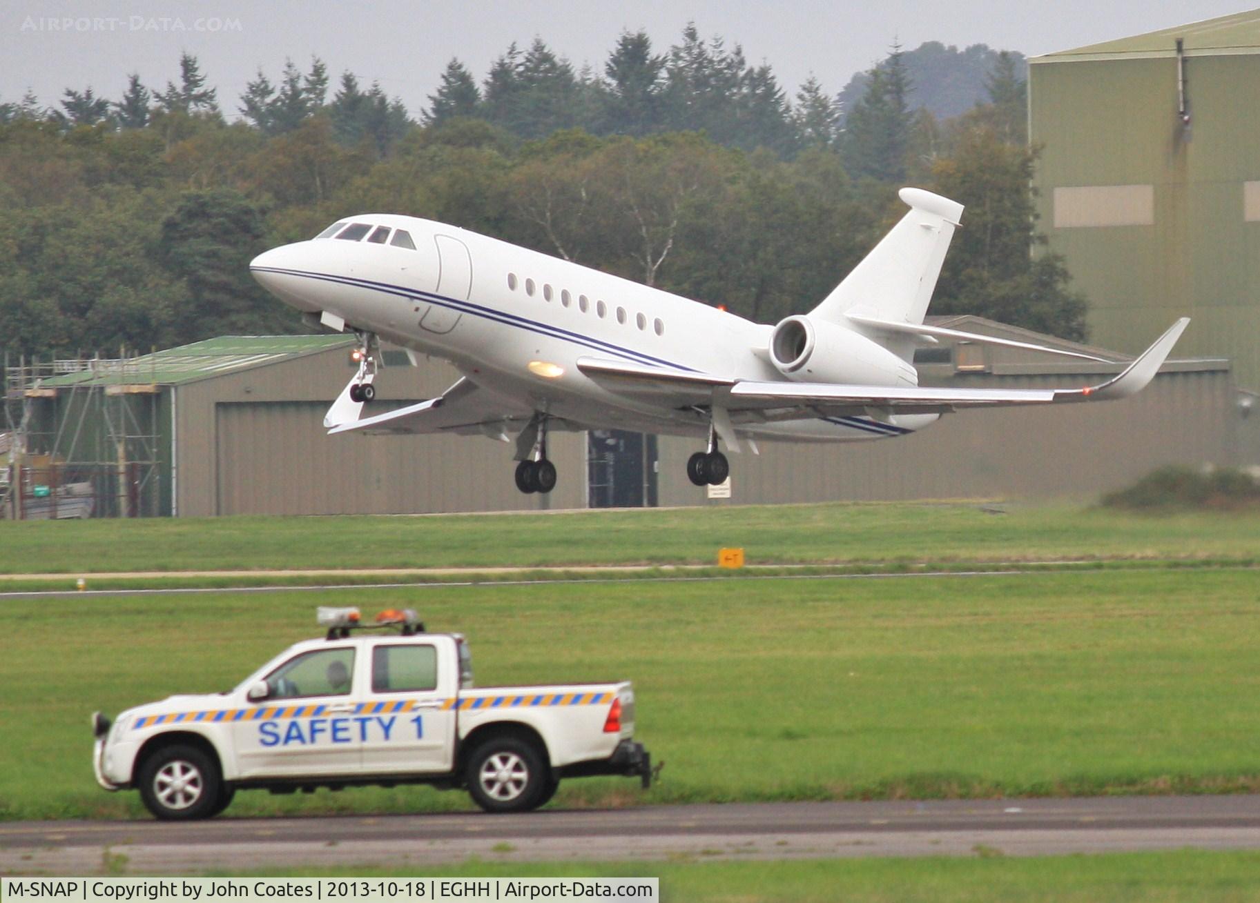 M-SNAP, 2006 Dassault Falcon 2000EX C/N 89, Departing Jetworks.