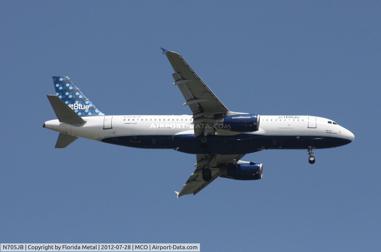 N705JB, 2008 Airbus A320-232 C/N 3416, Jet Blue A320