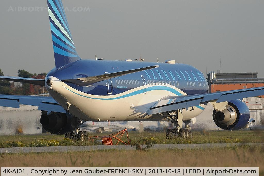 4K-AI01, 2010 Boeing 767-32L/ER C/N 40342, new colors for BAKU-1