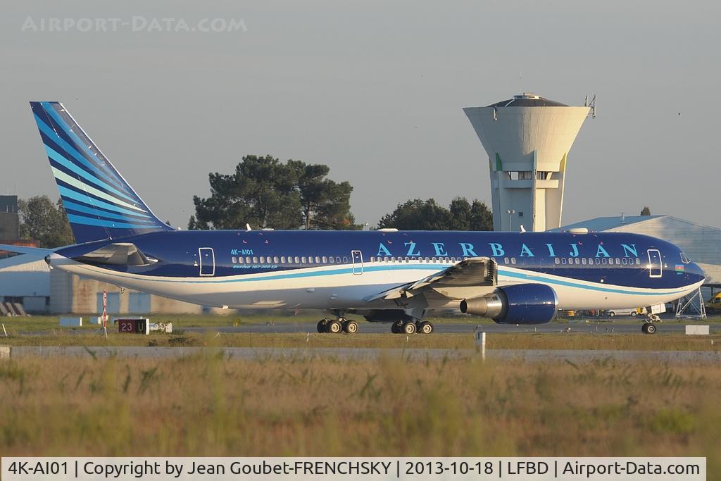 4K-AI01, 2010 Boeing 767-32L/ER C/N 40342, new colors for BAKU-1