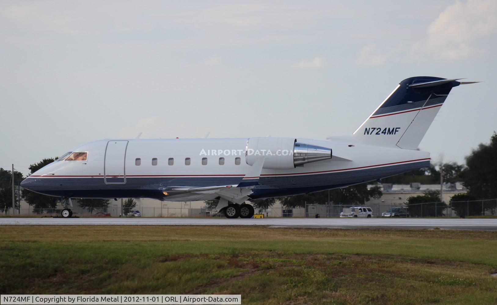 N724MF, 2005 Bombardier Challenger 604 (CL-600-2B16) C/N 5631, Challenger 604