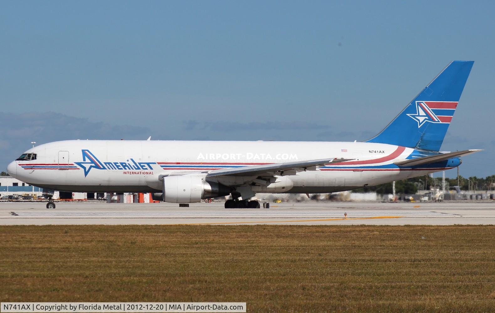 N741AX, 1982 Boeing 767-232 C/N 22215, Amerijet 767-200