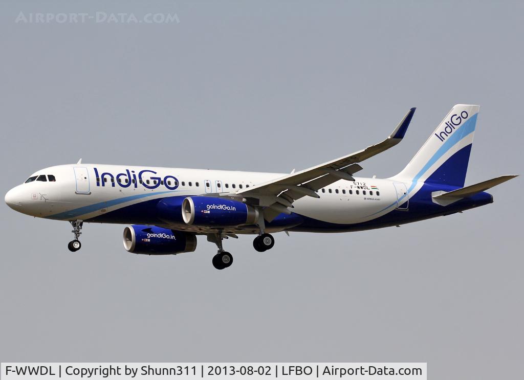 F-WWDL, 2013 Airbus A320-232 C/N 5712, C/n 5712 - To be VT-IFR