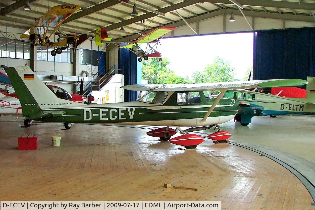 D-ECEV, 1970 Reims F150K C/N 0585, R/Cessna F.150K [0585] Landshut~D 17/07/2009