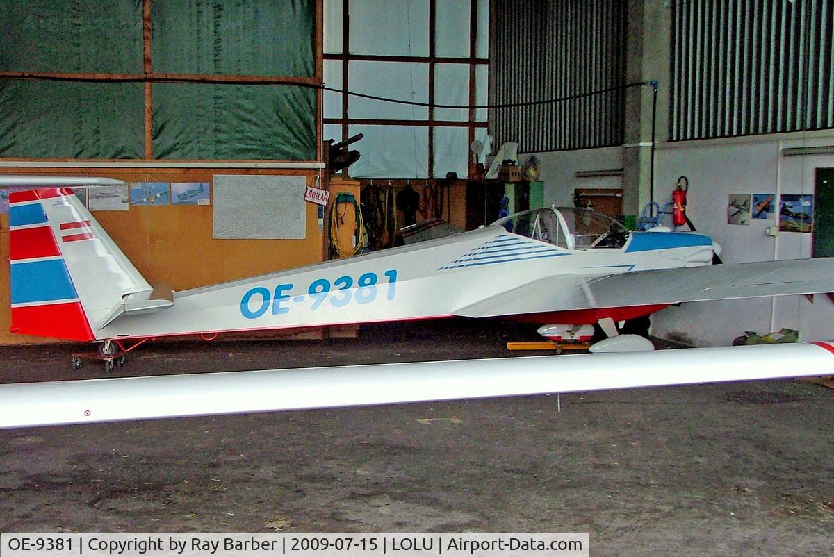 OE-9381, Scheibe SF-25C Falke C/N 44283, Scheibe SF-25C Falke 1700 [44283] Gmunden~OE 15/07/2009