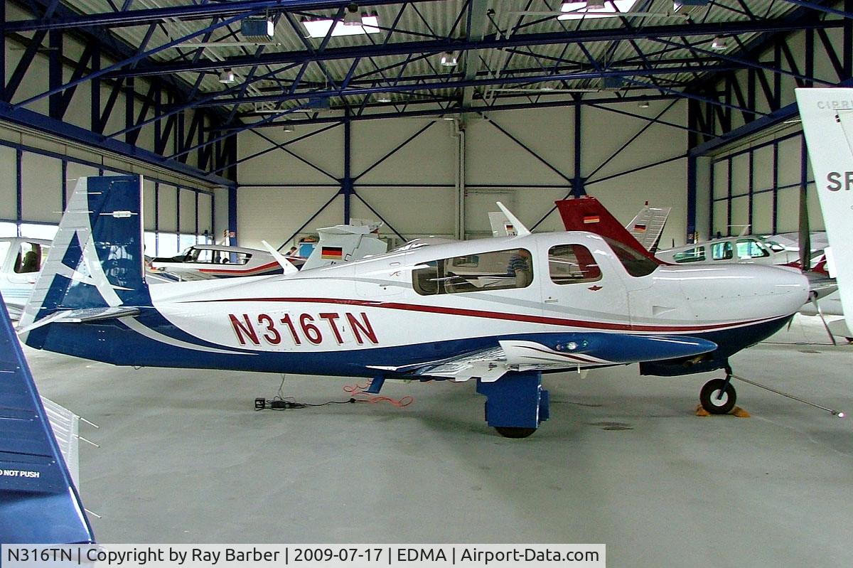 N316TN, 2007 Mooney M20TN Acclaim C/N 31-0013, Mooney M.20TN Acclaim [31-0013] Augsburg~D 17/07/2009