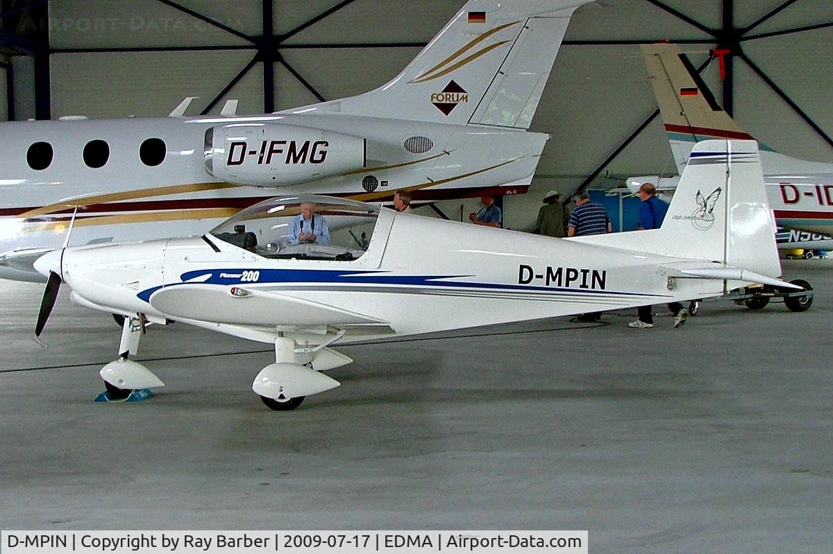 D-MPIN, Alpi Aviation Pioneer 300 C/N Not found D-MPIN, Alpi Aviation Pioneer 300 [Unknown] Augsburg~D 17/07/2009