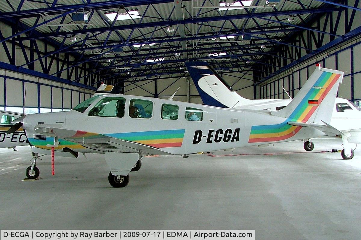 D-ECGA, 1983 Beech B36TC Bonanza C/N EA-392, Beech B36TC Bonanza [EA-392] Augsburg~D 17/07/2009