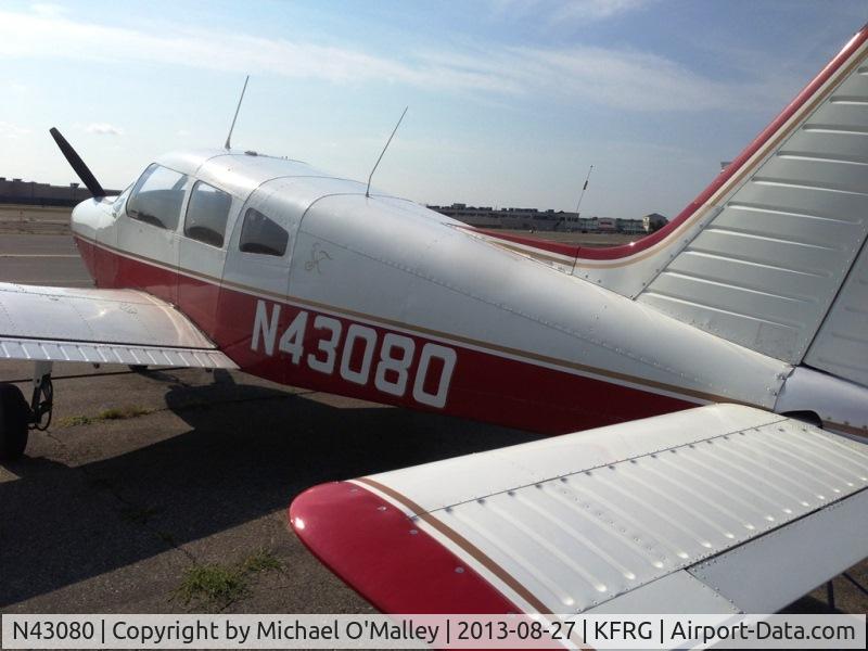 N43080, 1974 Piper PA-28-151 C/N 28-7415424, N43080 on Charlie Ramp at KFRG