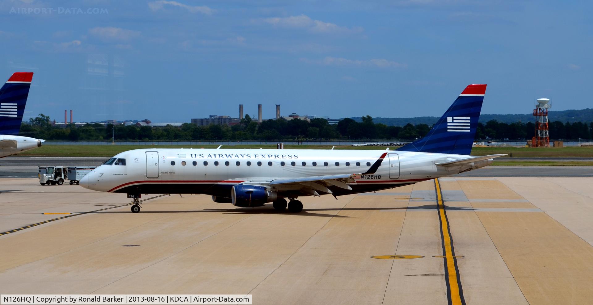 N126HQ, 2008 Embraer 175LR (ERJ-170-200LR) C/N 17000204, Taxi National