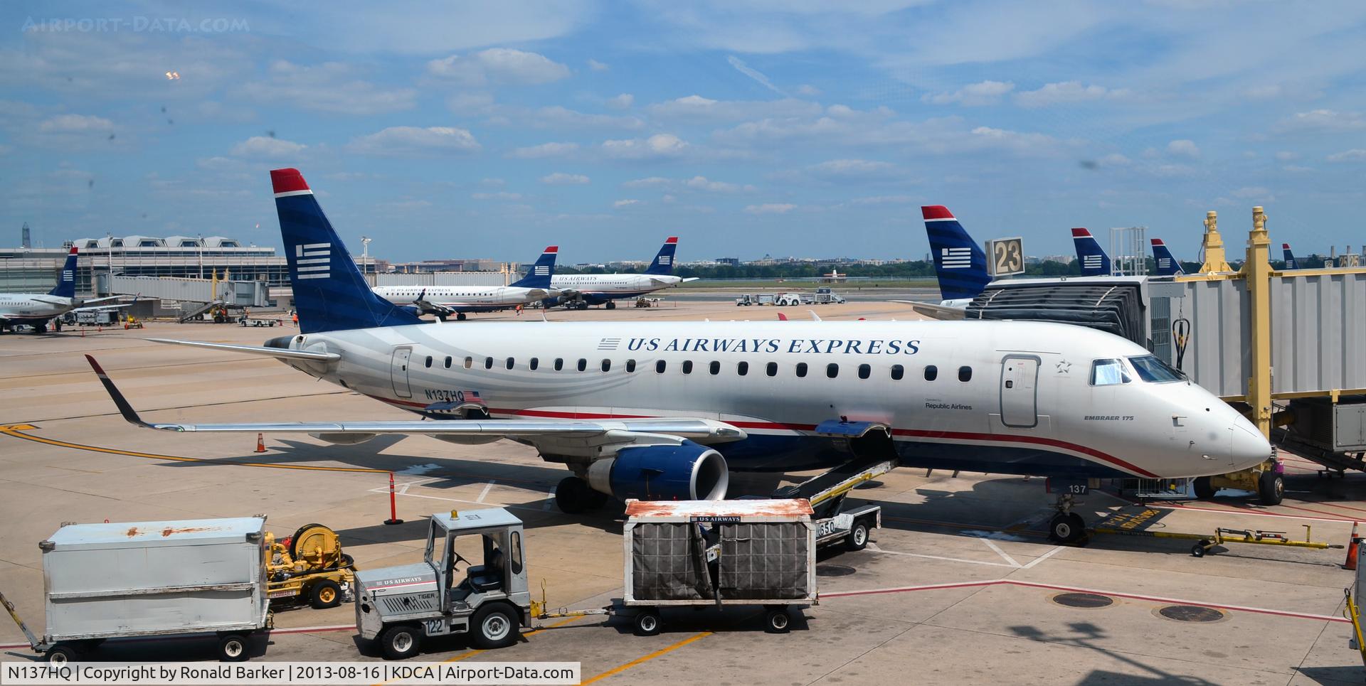 N137HQ, 2008 Embraer 175LR (ERJ-170-200LR) C/N 17000231, Gate 23 National