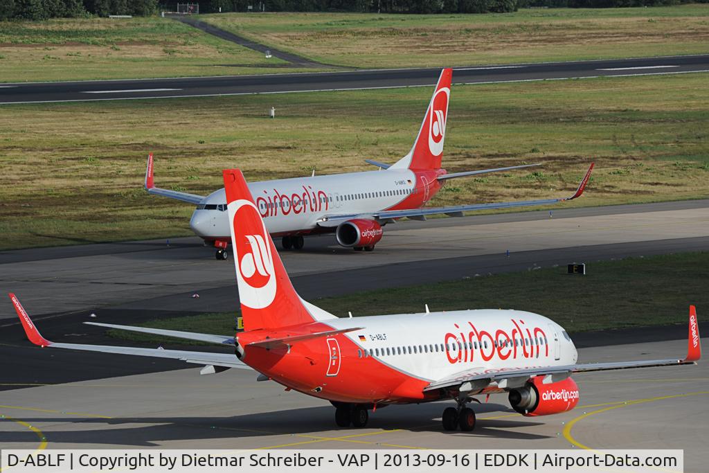 D-ABLF, 2010 Boeing 737-76J C/N 36874, Air Berlin Boeing 737-700