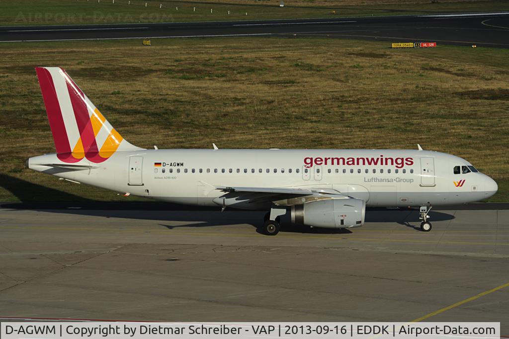 D-AGWM, 2009 Airbus A319-132 C/N 3839, Germanwings Airbus 319