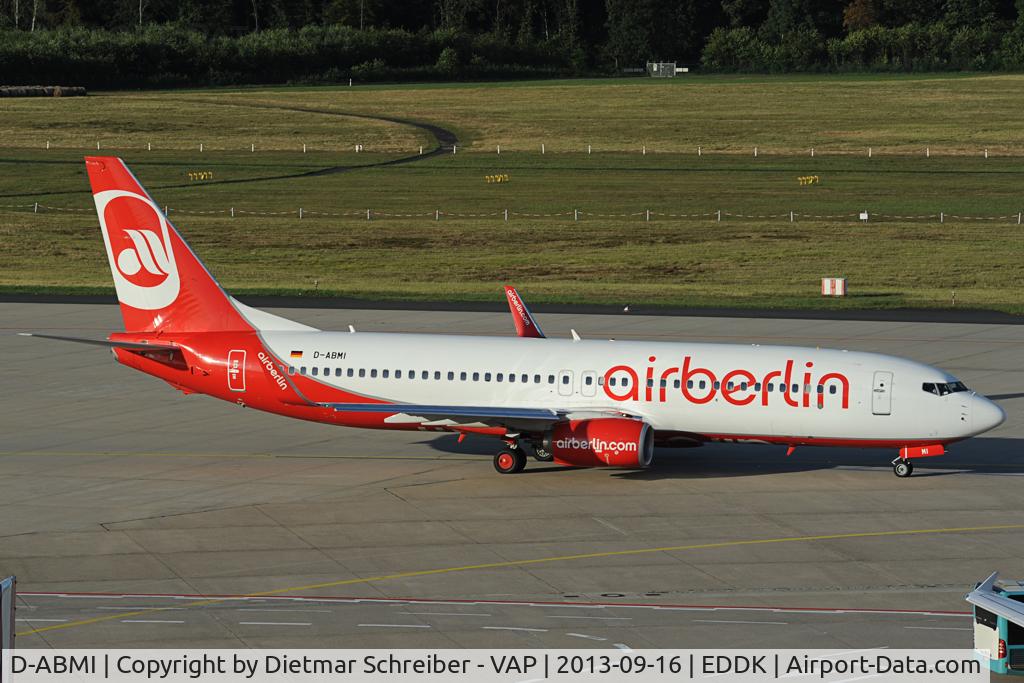 D-ABMI, 2012 Boeing 737-86J C/N 37770, Air BErlin Boeing 737-800