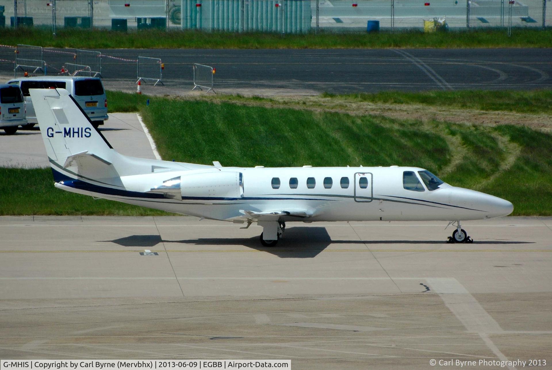 G-MHIS, 2000 Cessna 550 Citation II C/N 550-0917, Taken from the MSCP.