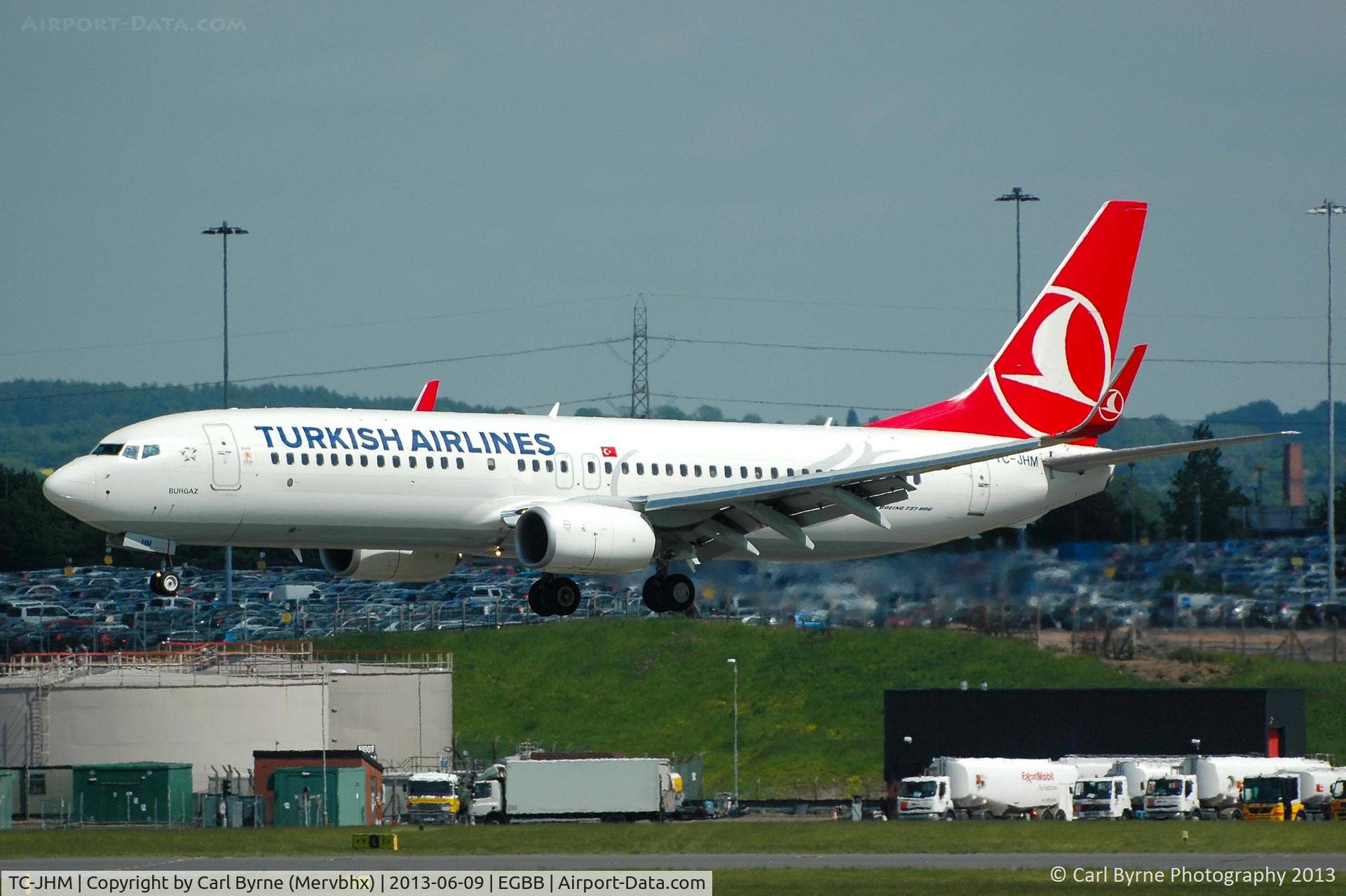 TC-JHM, 2012 Boeing 737-8F2 C/N 40980, Taken from the MSCP.