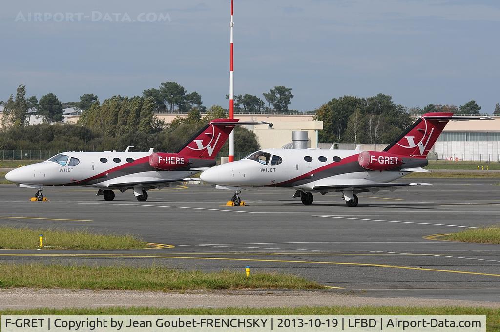 F-GRET, 2008 Cessna 510 Citation Mustang Citation Mustang C/N 510-0141, WIJET Bordeaux