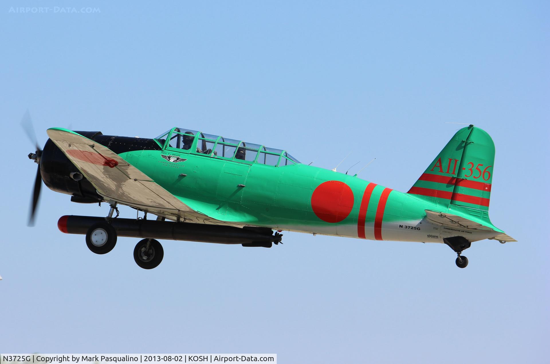 N3725G, 1944 North American SNJ-5 Texan Texan C/N 84875, North American SNJ-5