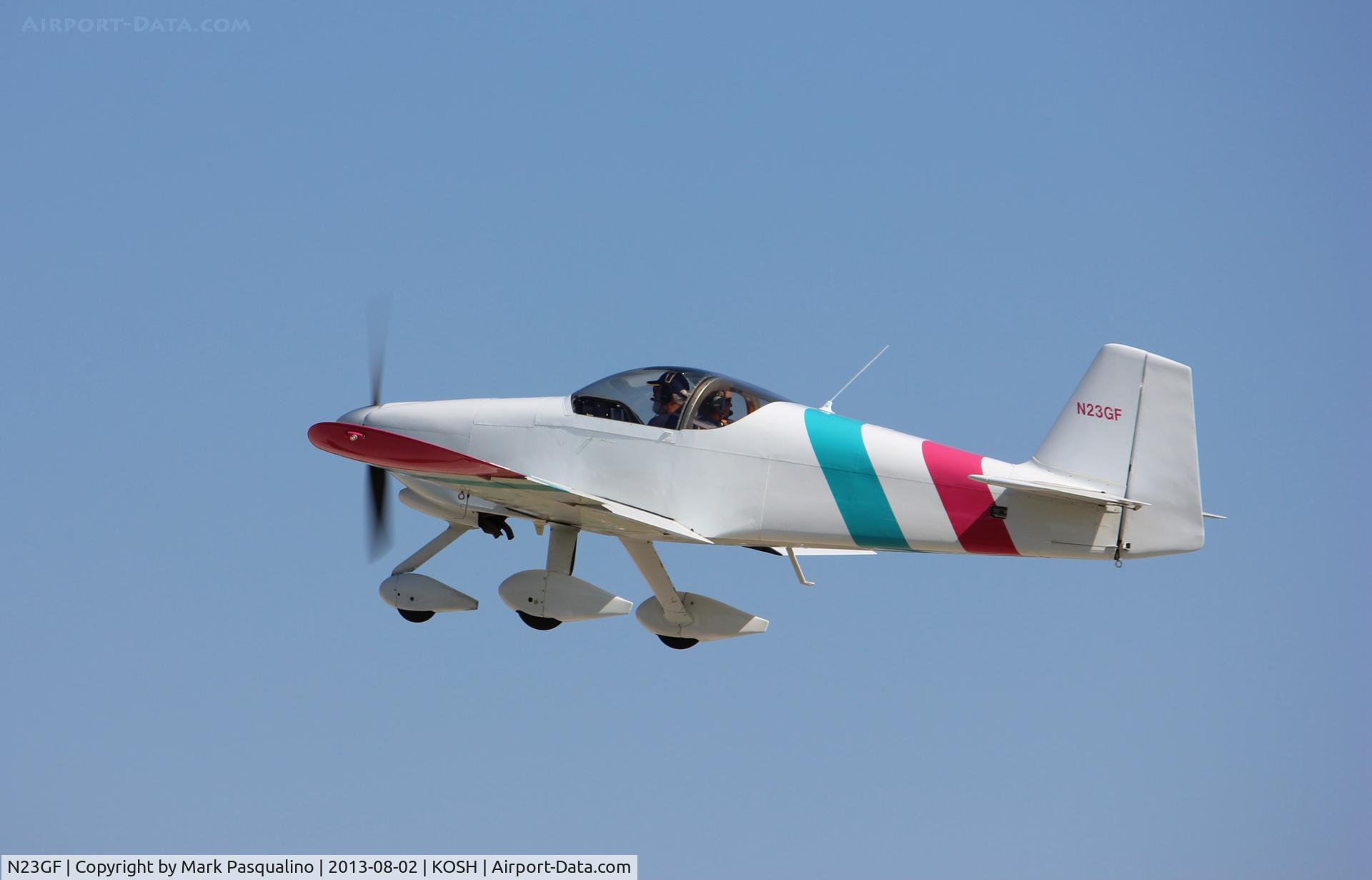 N23GF, 1998 Vans RV-6A C/N 23184, Vans RV-6A