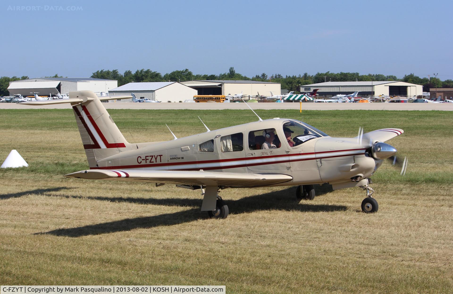 C-FZYT, 1981 Piper PA-28RT-201 Arrow IV C/N 28R-8218008, Piper PA-28RT-201