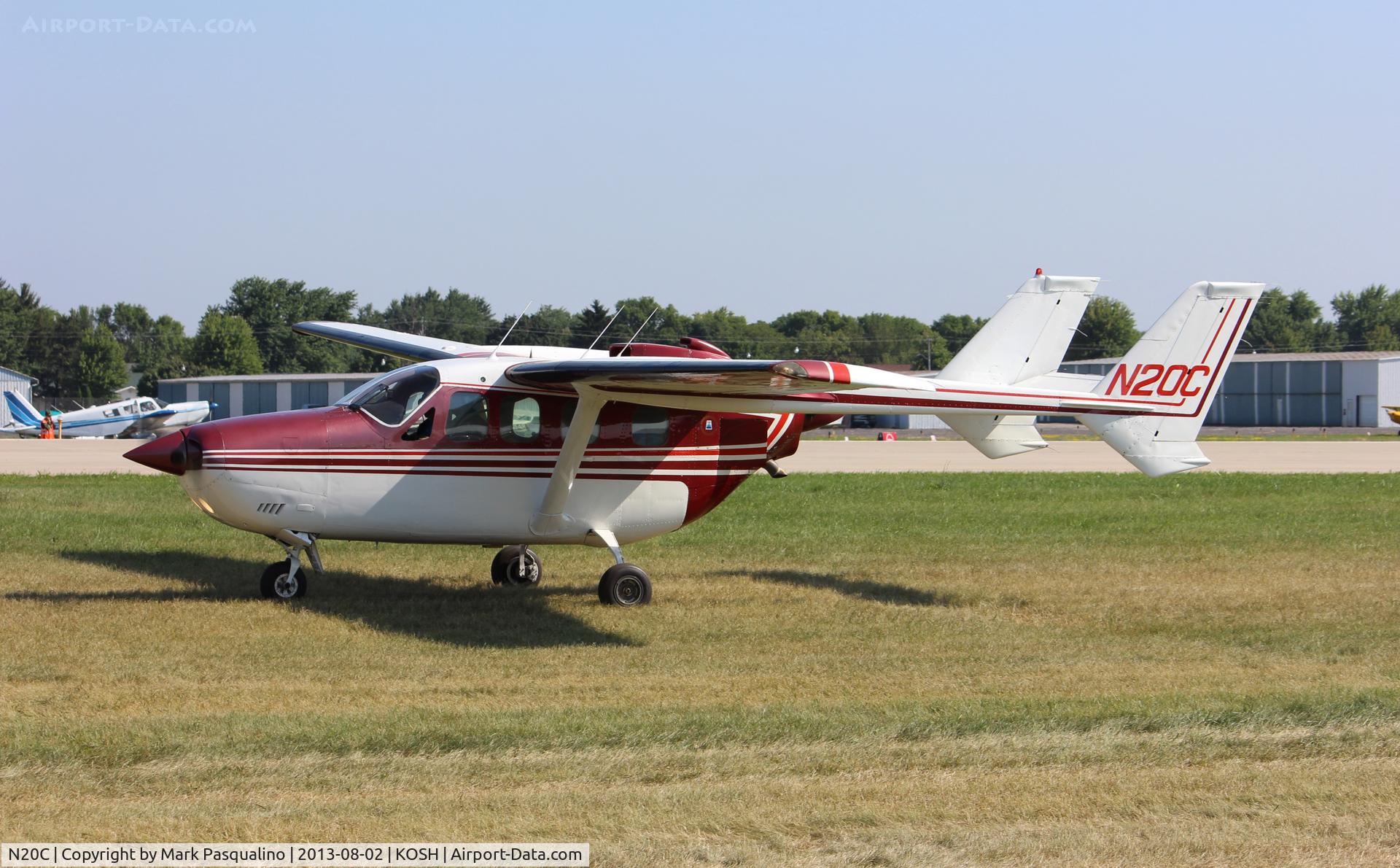 N20C, 1973 Cessna T337G Turbo Super Skymaster C/N P3370145, Cessna T337G
