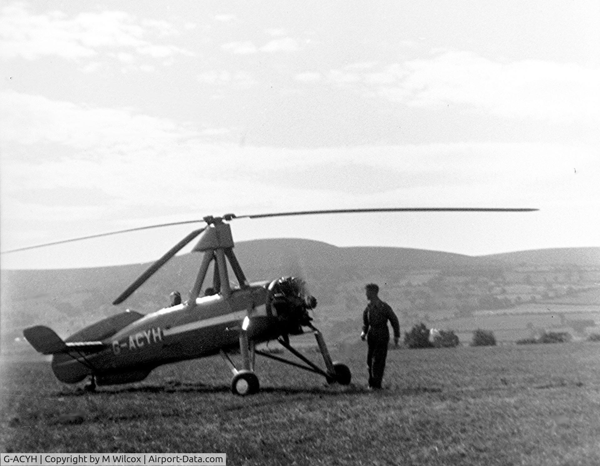 G-ACYH, 1934 Avro Cierva C-30A C/N 771, Late 30's