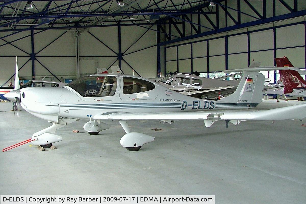 D-ELDS, 2006 Diamond DA-40D Diamond Star C/N D4.253, Diamond DA.40D Star TDI [D4.253] Augsburg~D 17/07/2009
