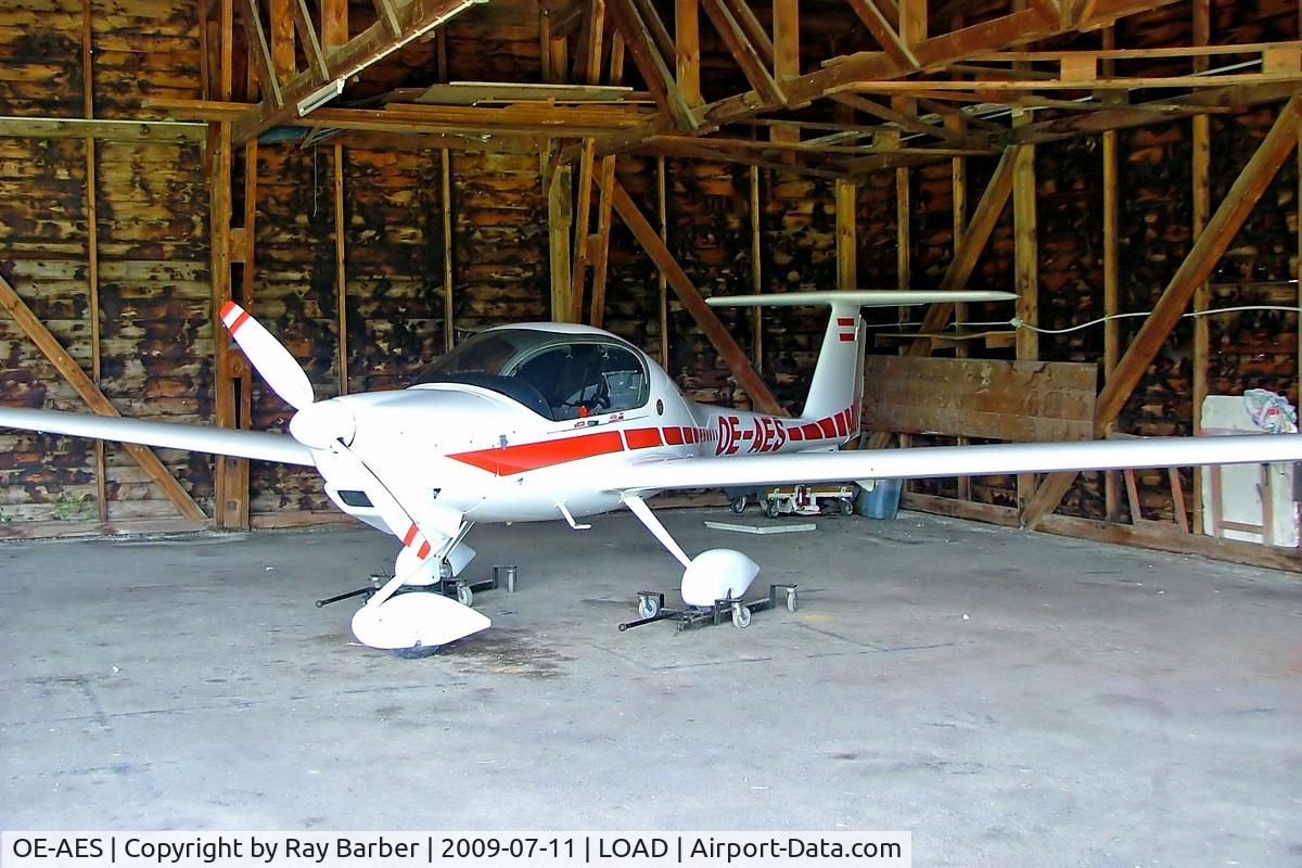OE-AES, Diamond DA-20A-1 Katana C/N 10168, Diamond Katana DA.20-A1 [10168] Voltendorf~D 11/07/2009
