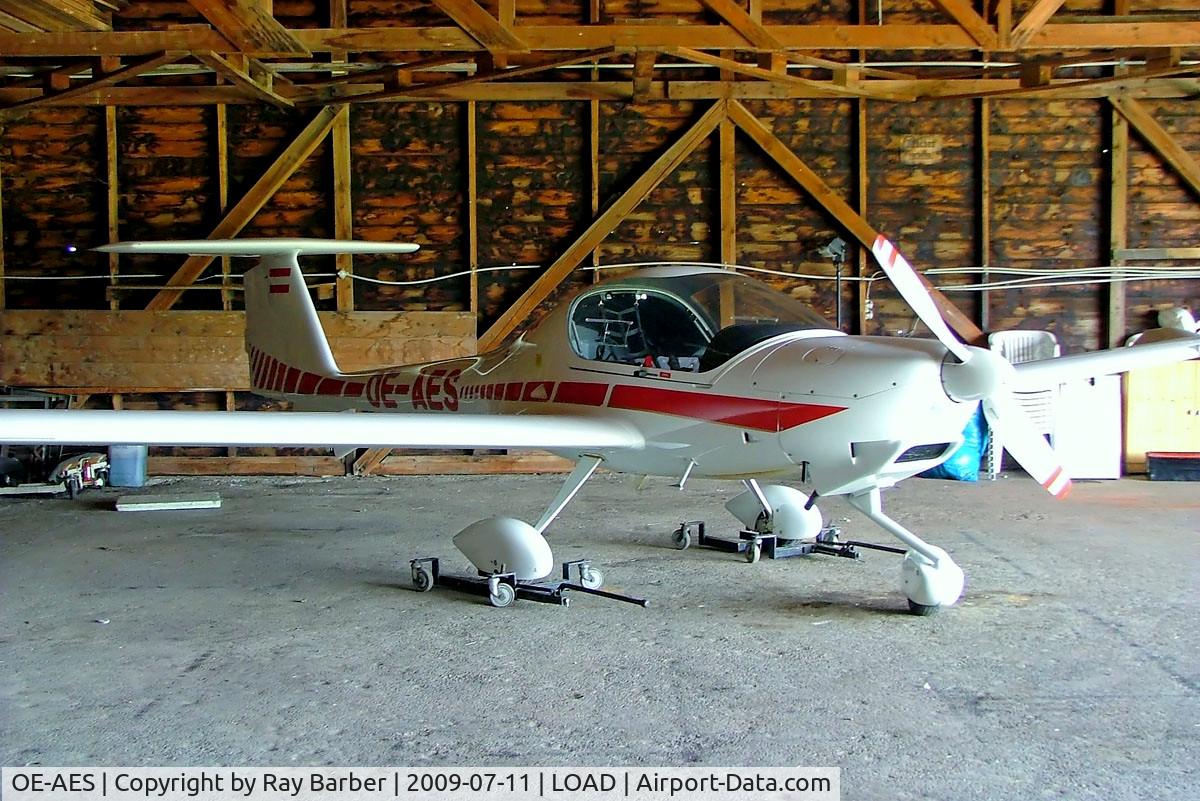 OE-AES, Diamond DA-20A-1 Katana C/N 10168, Diamond Katana DA.20-A1 [10168] Voltendorf~D 11/07/2009