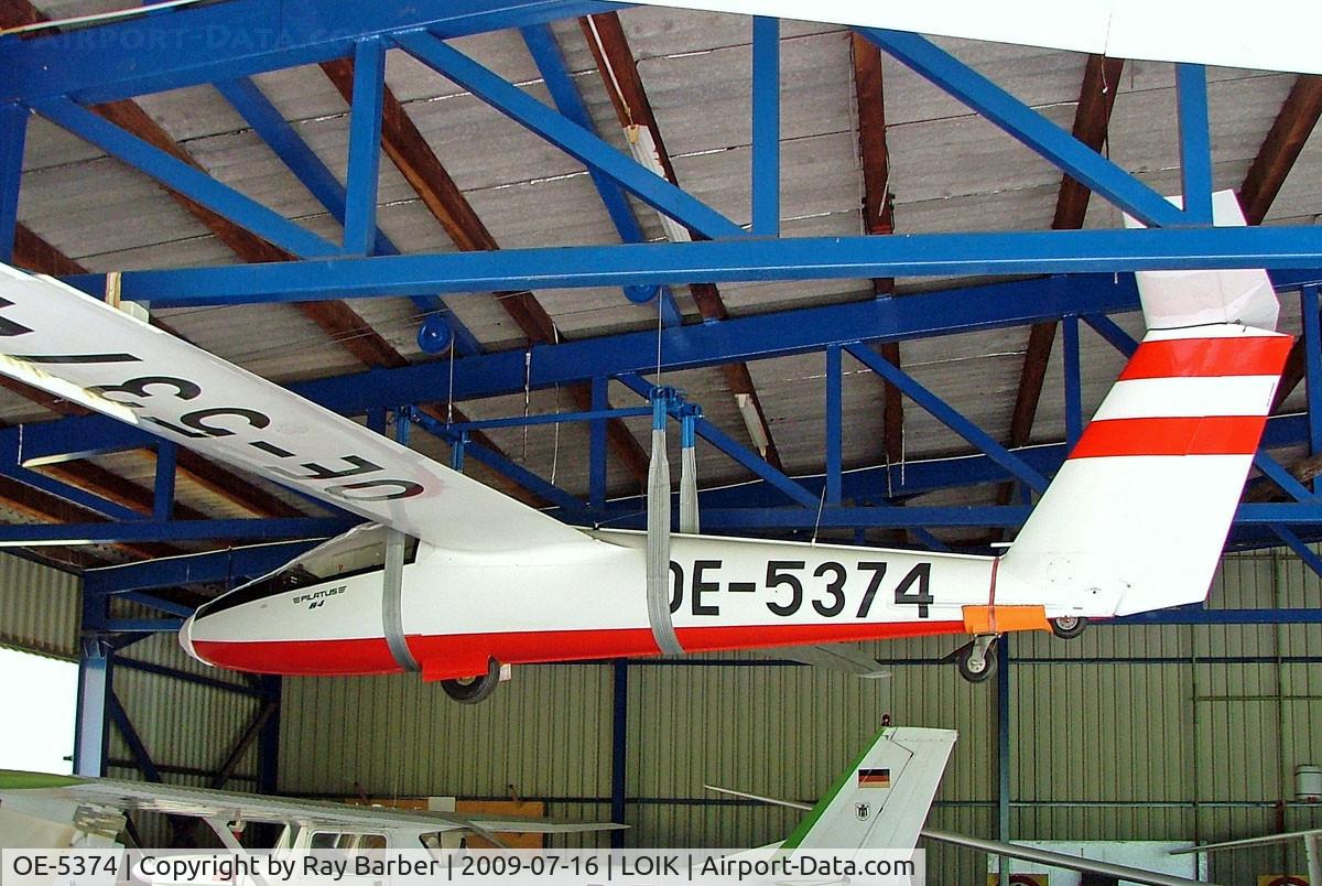 OE-5374, 1974 Pilatus B4-PC11 C/N 122, Pilatus B4-PC11 [122] Kufstein-Langkampfen~OE 16/07/2009