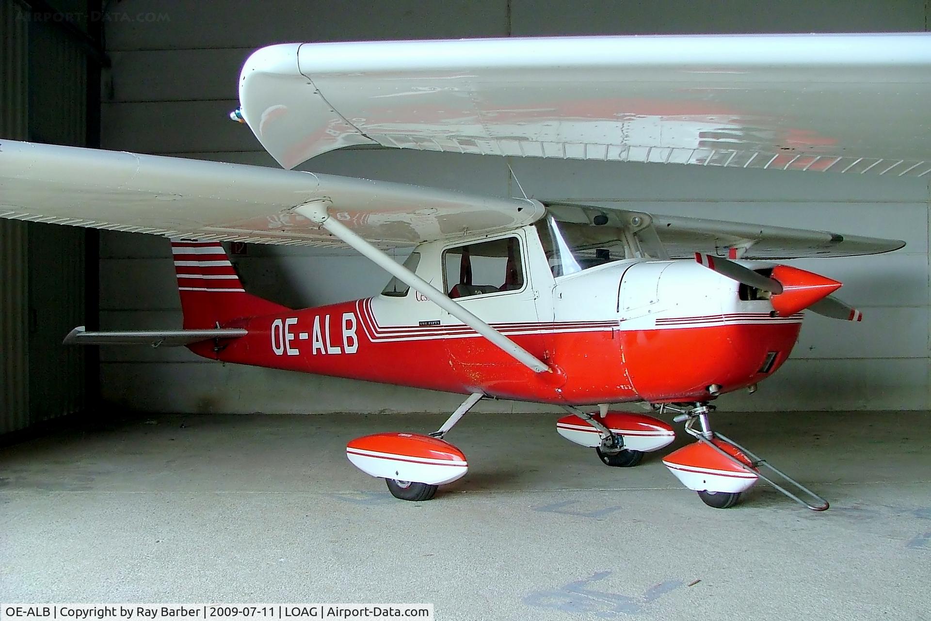 OE-ALB, Reims F150H C/N F150-0343, R/Cessna F.150H [0343] Krems~OE 11/07/2009