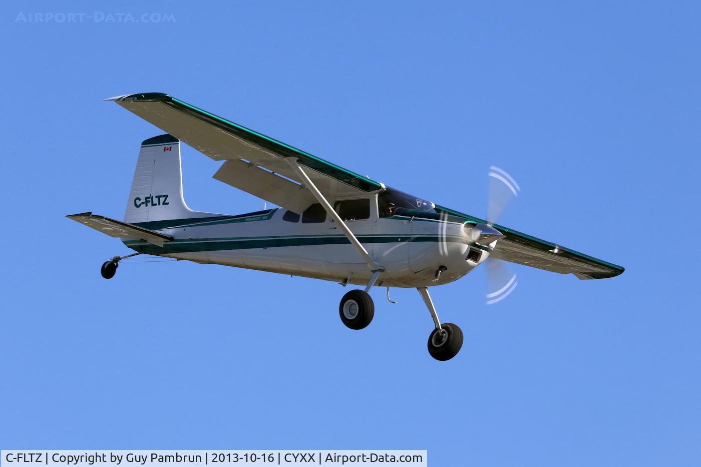 C-FLTZ, 1967 Cessna 180H Skywagon C/N 18051908, Landing