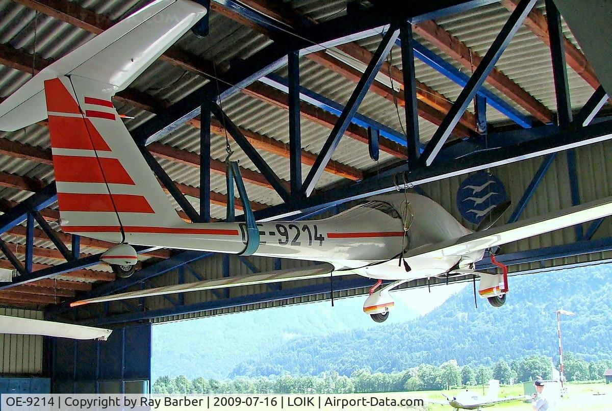 OE-9214, Hoffmann H-36 Dimona C/N 3652, Hoffmann H.36 Dimona [3652] Kufstein-Langkampfen~OE 16/07/2009