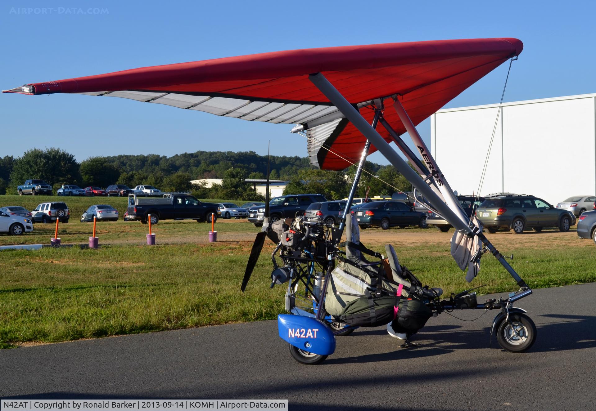 N42AT, 1998 Rainbow Aircraft Aerotrike Safari HKS C/N BILL-JACOBSON, Orange