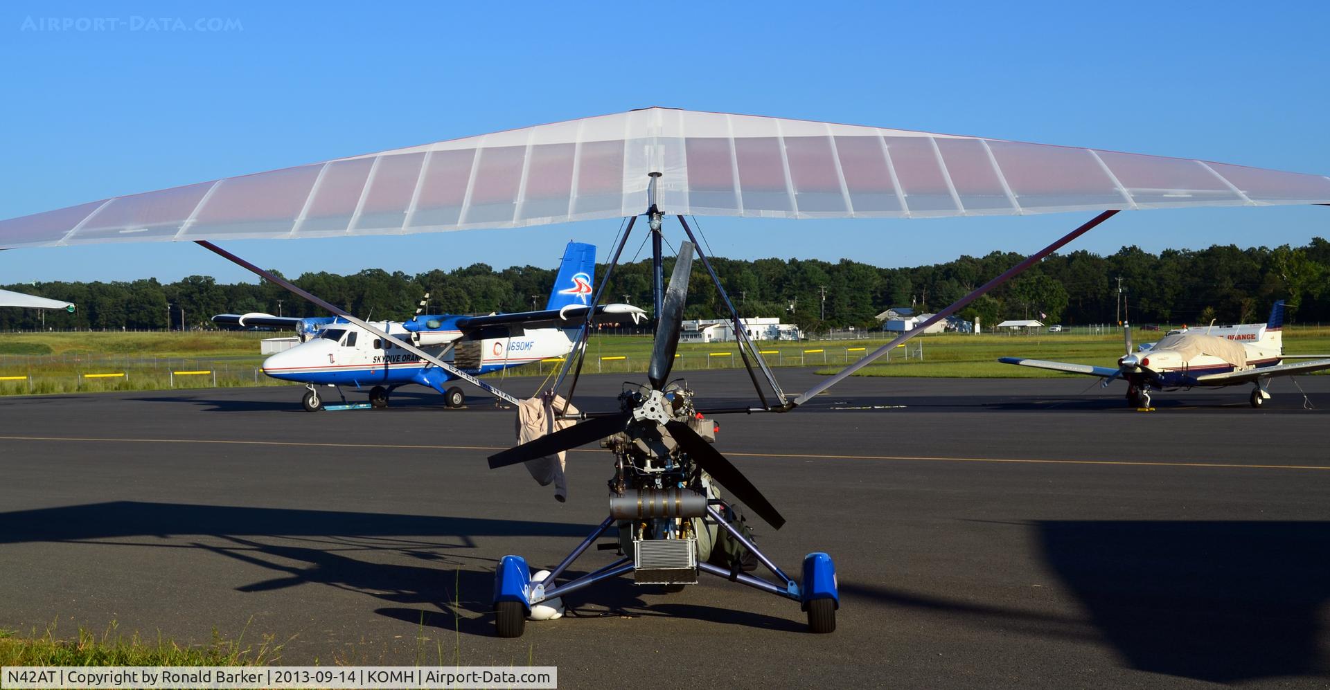 N42AT, 1998 Rainbow Aircraft Aerotrike Safari HKS C/N BILL-JACOBSON, Orange