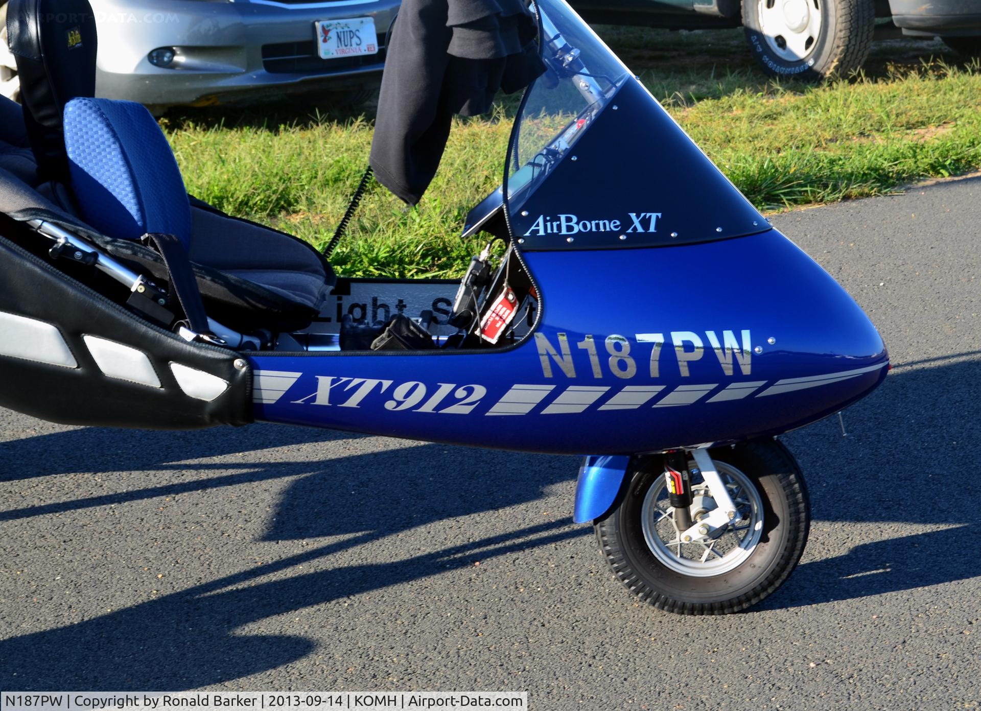 N187PW, 2008 Airborne Edge XT-912-L C/N XT-912-0280, Orange