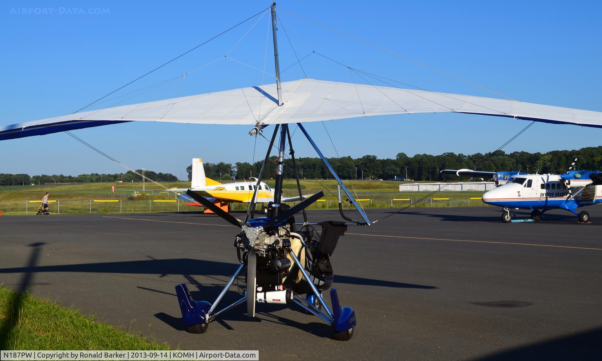 N187PW, 2008 Airborne Edge XT-912-L C/N XT-912-0280, Orange