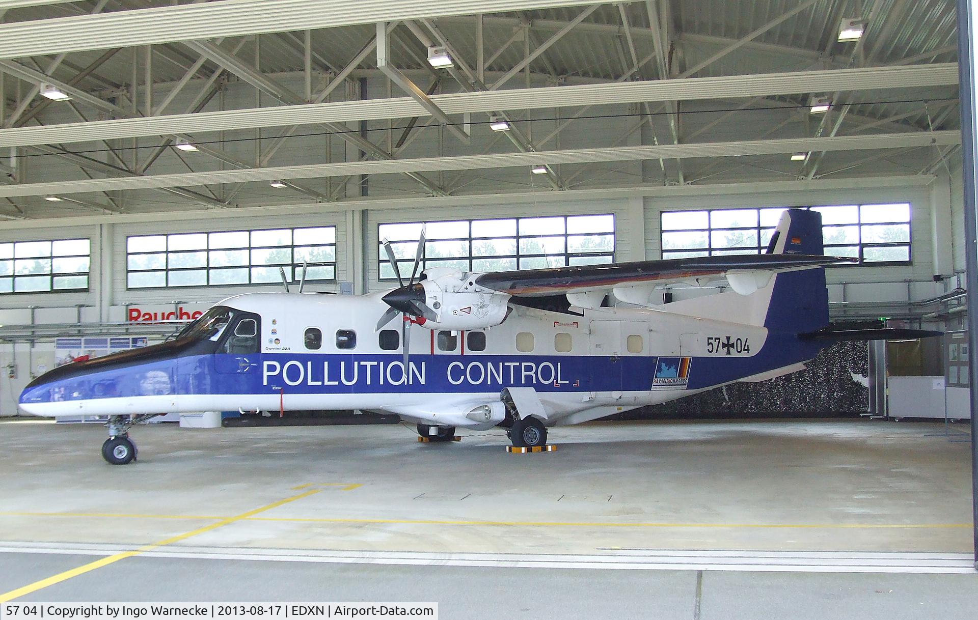 57 04, Dornier 228-212(LM) C/N 8214, Dornier Do 228-212 of the German Navy Pollution Control at the Spottersday of the Nordholz Airday 2013 celebrationg 100 Years of German Naval Aviation at Nordholz Naval Aviation Base