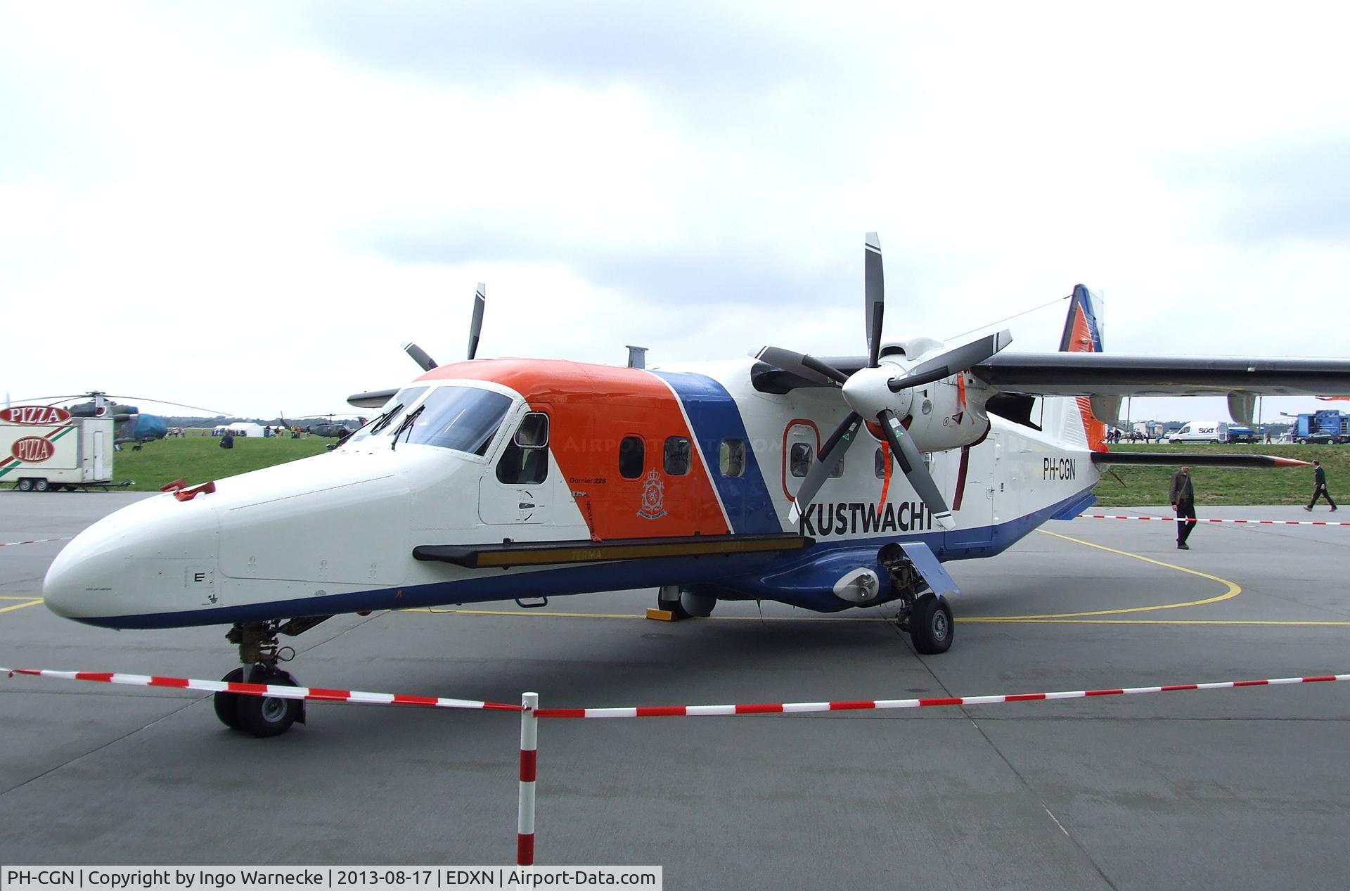 PH-CGN, 1990 Dornier 228-212 C/N 8181, Dornier Do 228-212 of the Dutch Coast Guard (Kustwacht) at the Spottersday of the Nordholz Airday 2013 celebrationg 100 Years of German Naval Aviation at Nordholz Naval Aviation Base