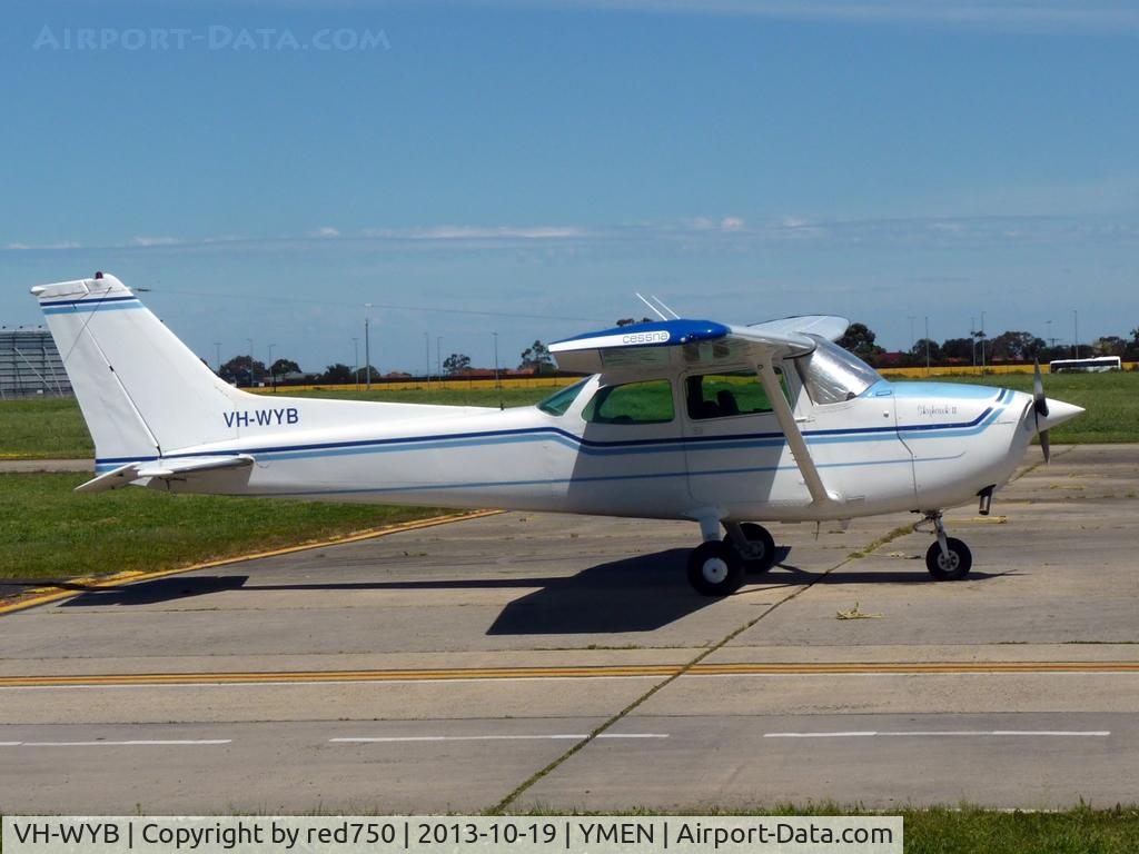 VH-WYB, 1975 Cessna 172M C/N 17266243, VH-WYB Cessna 172 Skyhawk II at Essendon on 20131019
