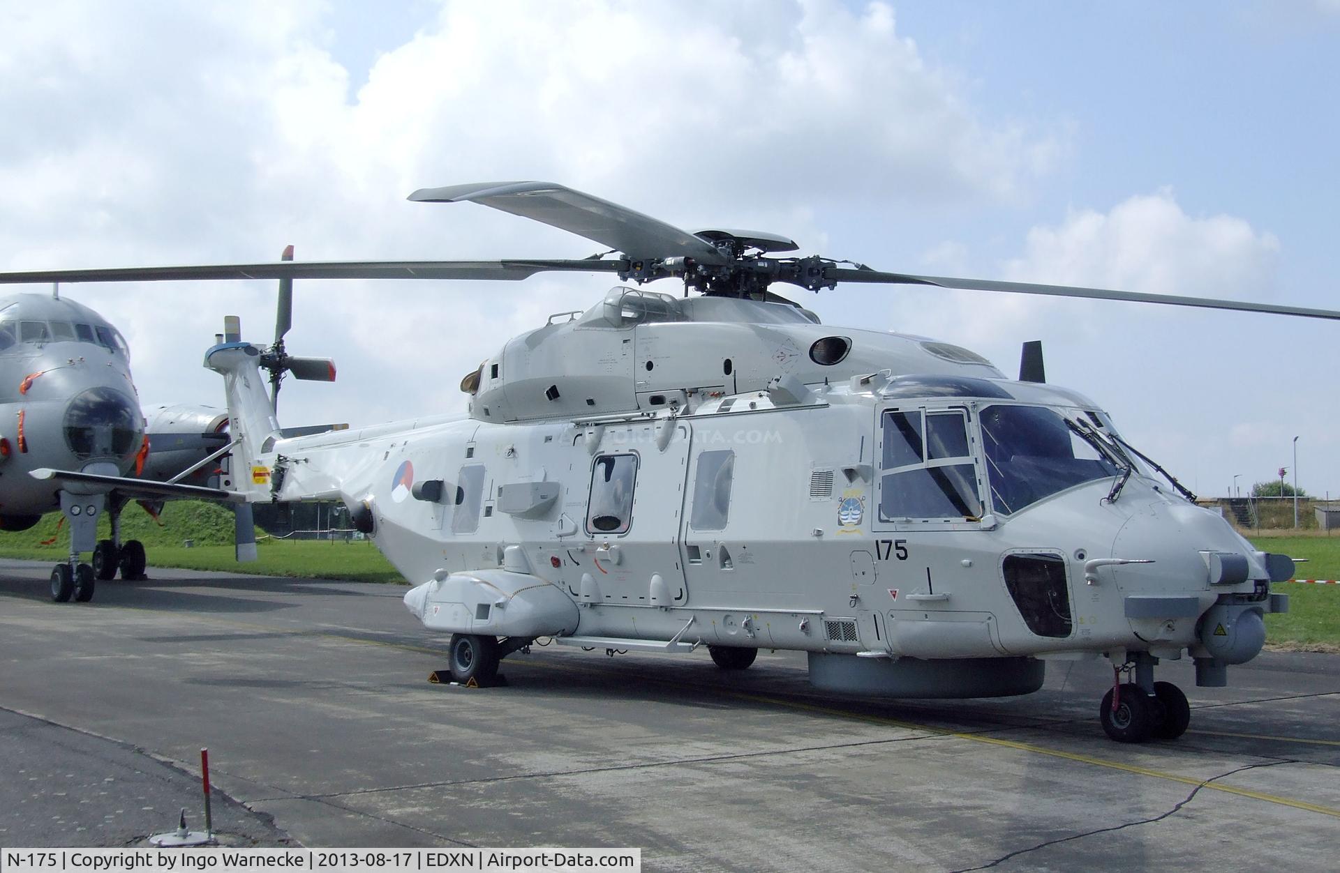 N-175, NHI NH-90 NFH Caiman C/N 1175, NHI NH90 NFH of the Dutch Navy at the Spottersday of the Nordholz Airday 2013 celebrationg 100 Years of German Naval Aviation at Nordholz Naval Aviation Base