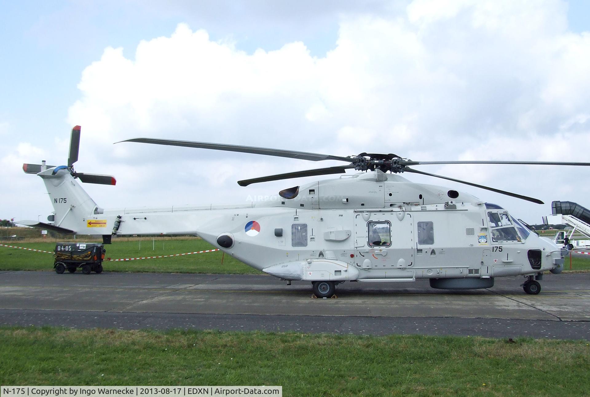 N-175, NHI NH-90 NFH Caiman C/N 1175, NHI NH90 NFH of the Dutch Navy at the Spottersday of the Nordholz Airday 2013 celebrationg 100 Years of German Naval Aviation at Nordholz Naval Aviation Base