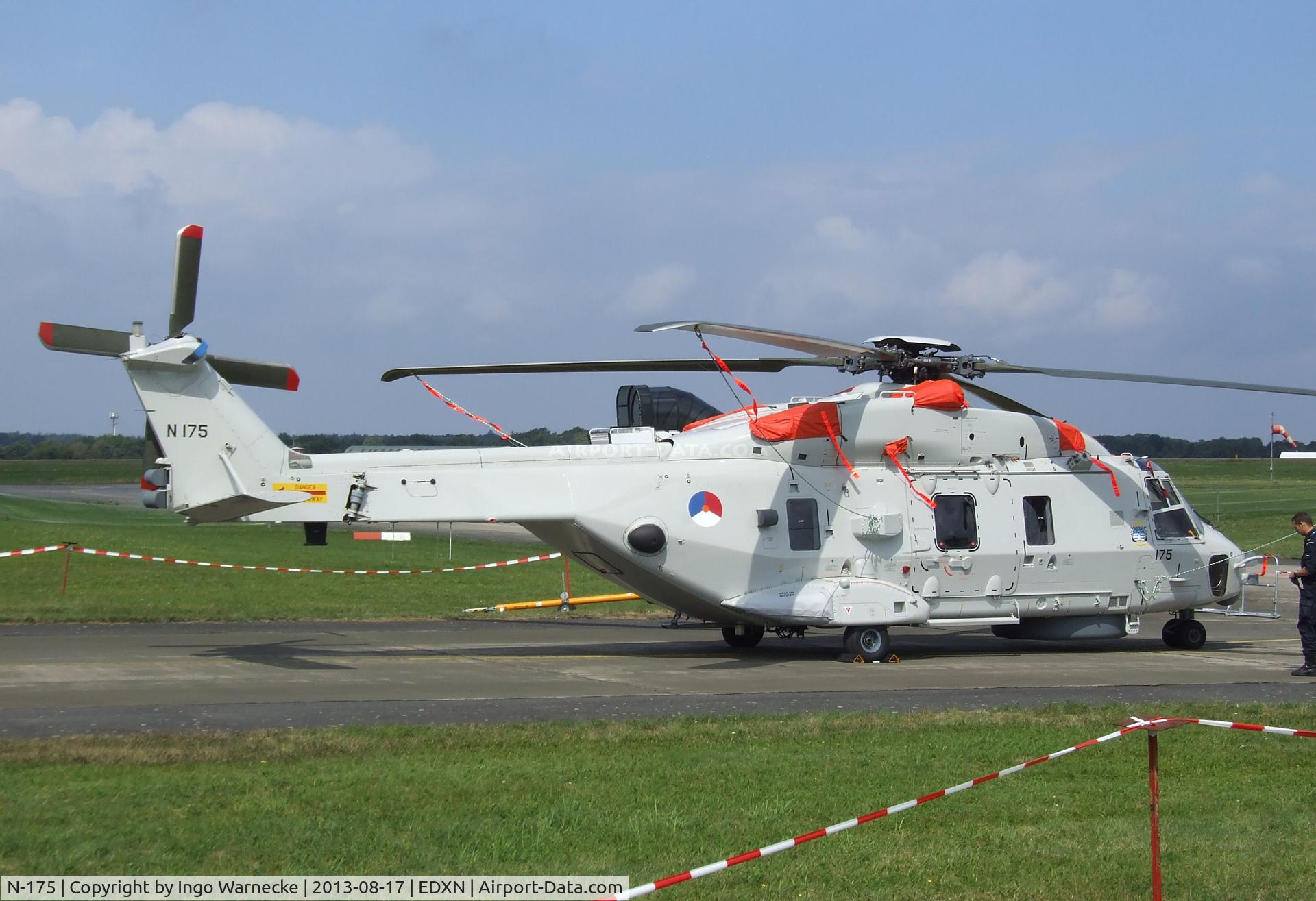 N-175, NHI NH-90 NFH Caiman C/N 1175, NHI NH90 NFH of the Dutch Navy at the Spottersday of the Nordholz Airday 2013 celebrationg 100 Years of German Naval Aviation at Nordholz Naval Aviation Base