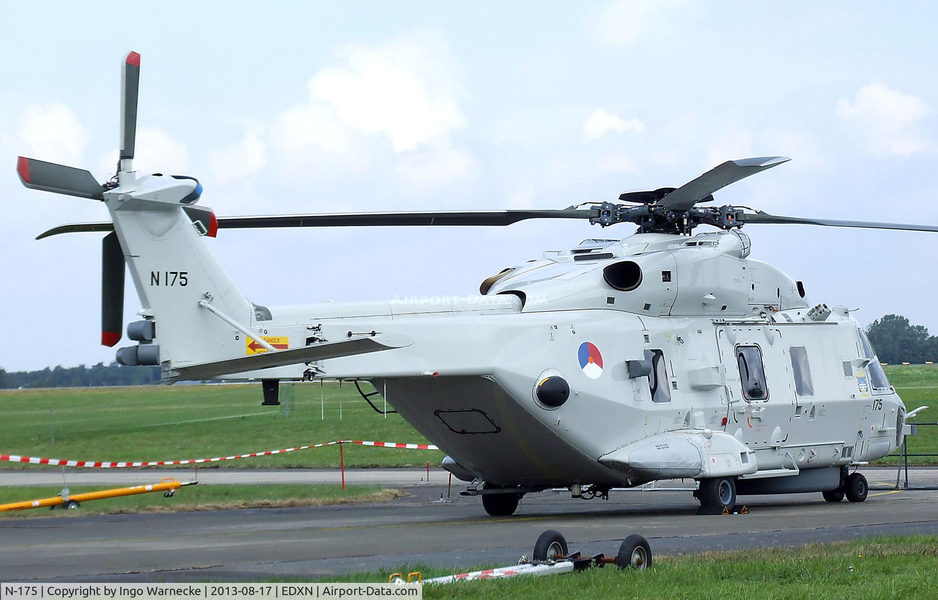 N-175, NHI NH-90 NFH Caiman C/N 1175, NHI NH90 NFH of the Dutch Navy at the Spottersday of the Nordholz Airday 2013 celebrationg 100 Years of German Naval Aviation at Nordholz Naval Aviation Base