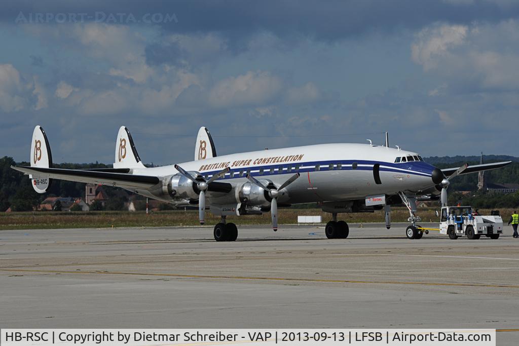 HB-RSC, 1955 Lockheed C-121C Super Constellation (L-1049F) C/N 1049F-4175, SCFA Connie