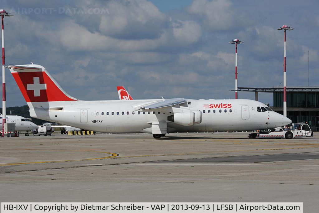 HB-IXV, 1995 British Aerospace Avro 146-RJ100 C/N E3274, Bae 146 Swiss